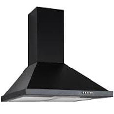 PYRAMID HOOD LUXELL BLACK 60CM (DP6-BL)