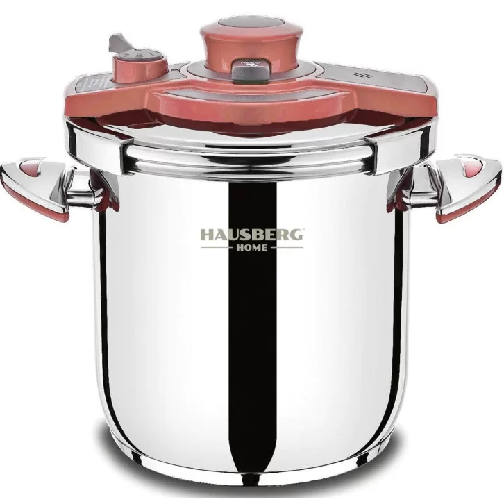 STEEL PRESSURE COOKER HAUSBERG (HB-H309)