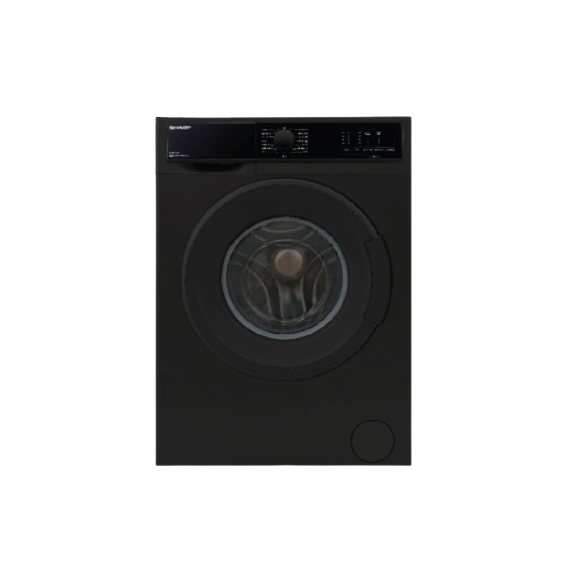 Sharp Washing Machine 8kg BLACK -(ES-FE810CZLS-B) 15 Programs 1000 RPM A++