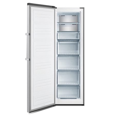 Hisense (FV356N4ASU) Upright Freezer with Digital Display, Metal Tech Cooling,Multi Air Flow,Total No Frost with 10 years Compressor Warranty