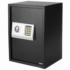 (50EA) Small Size Electronic Digital Steel Safe Strongbox,for home and office, Black (H49CM,W36CM)