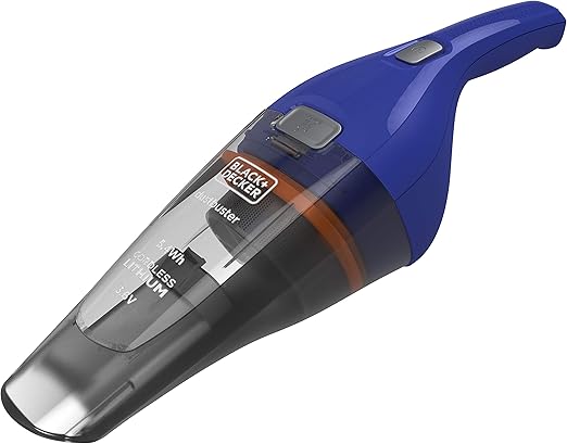 Black+Decker 3.6V Li-Ion Vacuum Cleaner With Accessories, Blue - (Nvc115Wa-B5)